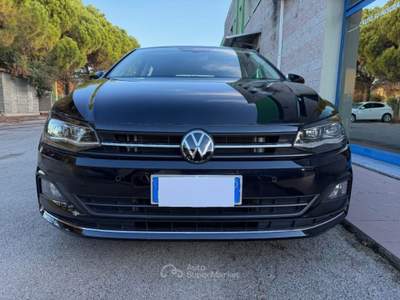 Volkswagen Polo 1.0 TSI 110 CV DSG R-LINE UNIPROPRIETARIO Nero usata Venezia