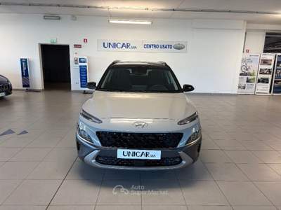 Hyundai Kona HEV 1.6 DCT XLine+ SAFETY PACK 141CV Grigio usata Alba