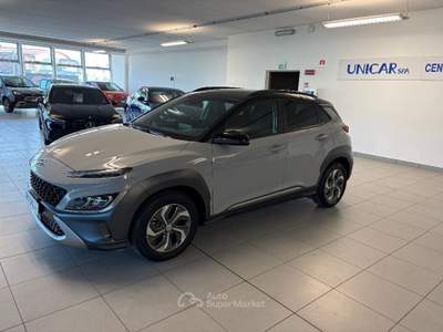 Hyundai Kona HEV 1.6 DCT XLine+ SAFETY PACK 141CV Grigio usata Alba