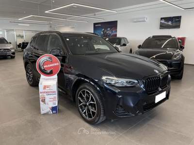 BMW X3 2.0 d X-Drive 190 CV MHEV M-Sport Nero usata Alcamo