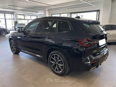 BMW X3 2.0 d X-Drive 190 CV MHEV M-Sport Nero usata Alcamo