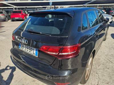 Audi A3 SPB 35 TDI S tronic Advanced BLACK EDITION Nero usata Rossano Veneto