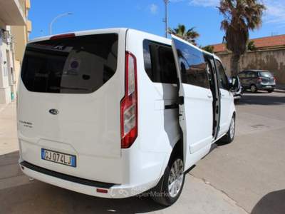 Ford Tourneo Custom 320 2.0 EcoBlue DIESEL 130CV DOPPIA PORTA Bianco usata Trapani