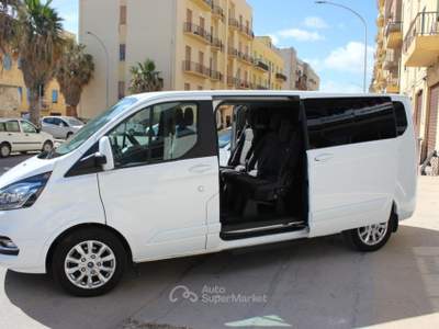 Ford Tourneo Custom 320 2.0 EcoBlue DIESEL 130CV DOPPIA PORTA Bianco usata Trapani