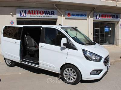 Ford Tourneo Custom 320 2.0 EcoBlue DIESEL 130CV DOPPIA PORTA Bianco usata Trapani