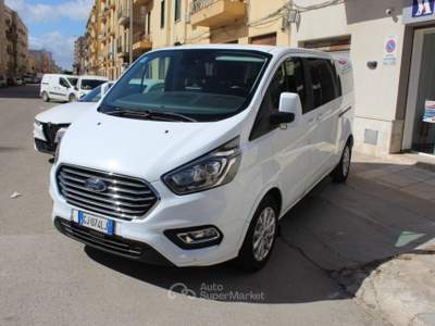 Ford Tourneo Custom 320 2.0 EcoBlue DIESEL 130CV DOPPIA PORTA Bianco usata Trapani