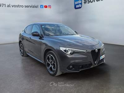 Alfa Romeo Stelvio 2.2 Turbodiesel 210 CV AT8 Q4 Veloce Grigio usata Castagnaro
