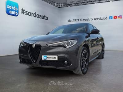 Alfa Romeo Stelvio 2.2 Turbodiesel 210 CV AT8 Q4 Veloce Grigio usata Castagnaro