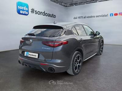 Alfa Romeo Stelvio 2.2 Turbodiesel 210 CV AT8 Q4 Veloce Grigio usata Castagnaro