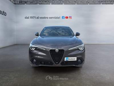 Alfa Romeo Stelvio 2.2 Turbodiesel 210 CV AT8 Q4 Veloce Grigio usata Castagnaro