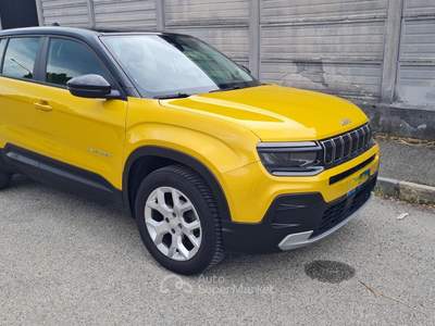 Jeep Avenger UNICO PROPRIETARIO Giallo usata RIVOLI