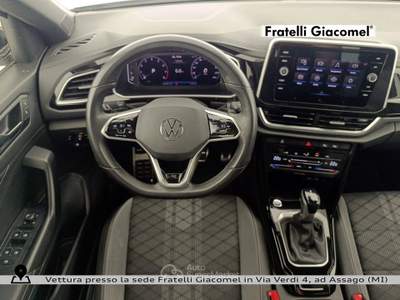 Volkswagen T-Roc 1.5 tsi r-line dsg Bianco usata Assago