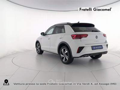 Volkswagen T-Roc 1.5 tsi r-line dsg Bianco usata Assago