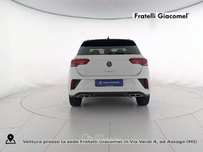 Volkswagen T-Roc 1.5 tsi r-line dsg Bianco usata Assago