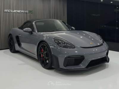 Porsche 718 4.0 Spyder RS pdk Grigio usata Milano