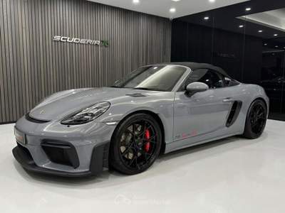 Porsche 718 4.0 Spyder RS pdk Grigio usata Milano