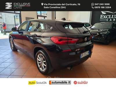 BMW X2 X2 sDrive18d Nero usata Sala Consilina
