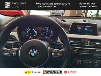 BMW X2 X2 sDrive18d Nero usata Sala Consilina