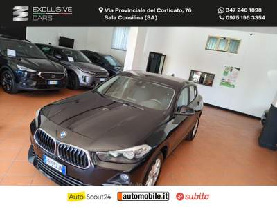 BMW X2 X2 sDrive18d Nero usata Sala Consilina