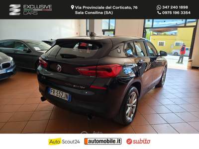 BMW X2 X2 sDrive18d Nero usata Sala Consilina