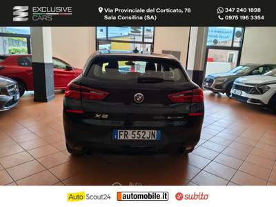 BMW X2 X2 sDrive18d Nero usata Sala Consilina
