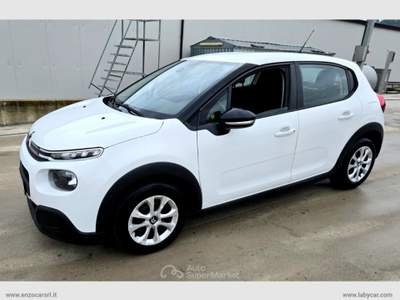 Citroen C3 C3 BlueHDi 75 S&S Feel N1 AUTOCARRO 4 POSTI Bianco usata Ascoli Satriano