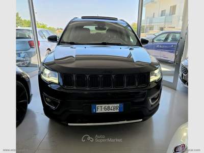 Jeep Compass Compass 1.6 Mjt II 2WD Limited TETTO APRIBILE 122000KM Nero usata Ascoli Satriano