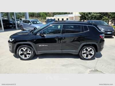 Jeep Compass Compass 1.6 Mjt II 2WD Limited TETTO APRIBILE 122000KM Nero usata Ascoli Satriano