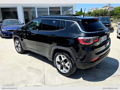 Jeep Compass Compass 1.6 Mjt II 2WD Limited TETTO APRIBILE 122000KM Nero usata Ascoli Satriano
