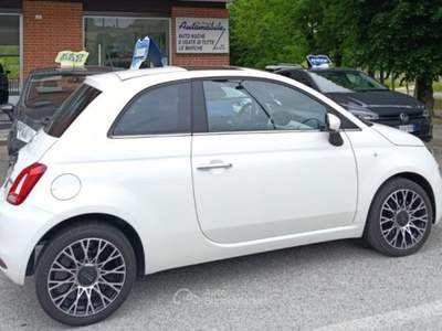 Fiat 500 DOLCEVITA 20.650 KM PARI AL NUOVO Bianco usata Santo Stefano Belbo