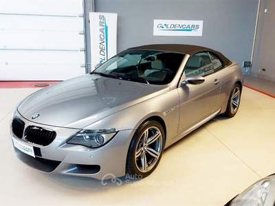 BMW Serie 6 M6 Cabrio 5.0 V10 auto Grigio usata San Giuliano Milanese