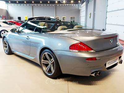 BMW Serie 6 M6 Cabrio 5.0 V10 auto Grigio usata San Giuliano Milanese