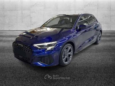Audi A3 SPB 30 TDI S tronic S line edition Blu/Azzurro usata Pieve di Cento