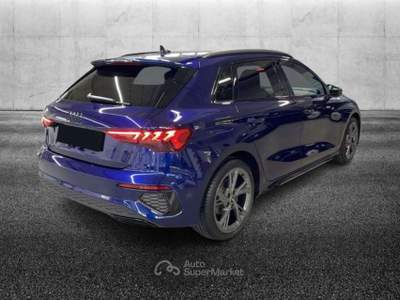 Audi A3 SPB 30 TDI S tronic S line edition Blu/Azzurro usata Pieve di Cento