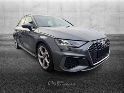 Audi A3 SPB 30 TDI S tronic S line edition Grigio usata Pieve di Cento