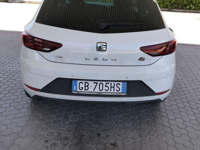 Seat Leon Unico propietario,km reali Bianco usata Civitanova Marche
