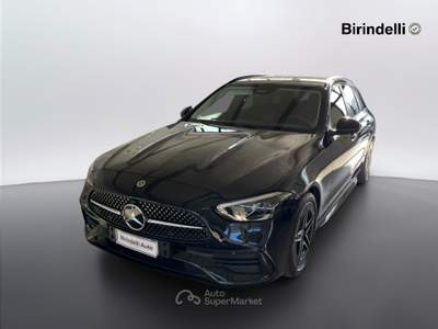 Mercedes-Benz Classe C  - c 220 d mild hybrid s.w. premium Nero usata Vinci