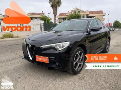 Alfa Romeo Stelvio Stelvio 2.2 Turbodiesel 180 CV AT8 Q4 Executive Nero usata Rossano Stazione