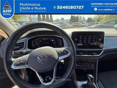 Volkswagen T-Roc Style 1.5 16V TSI/MATRIX/AHK/ACC Argento usata Roma
