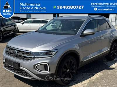 Volkswagen T-Roc Style 1.5 16V TSI/MATRIX/AHK/ACC Argento usata Roma