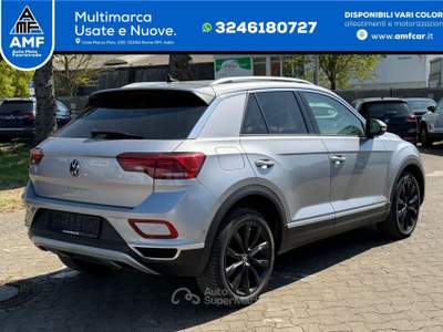 Volkswagen T-Roc Style 1.5 16V TSI/MATRIX/AHK/ACC Argento usata Roma
