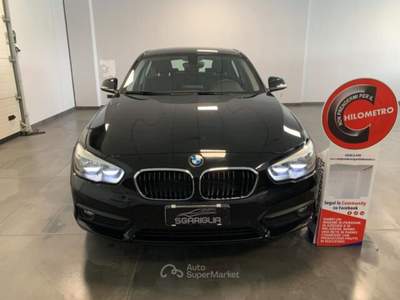 BMW Serie 1 116d 116 d Advantage 5 Porte Nero usata Qualiano