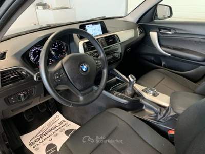 BMW Serie 1 116d 116 d Advantage 5 Porte Nero usata Qualiano