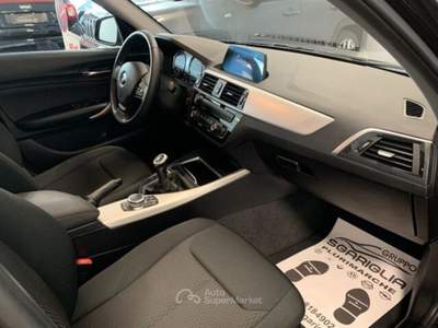 BMW Serie 1 116d 116 d Advantage 5 Porte Nero usata Qualiano