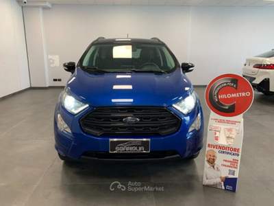 Ford EcoSport Tetto Apribile ST Line Plus 1.0 Benzina Blu/Azzurro usata Qualiano