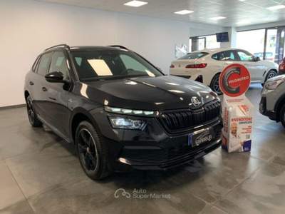 Skoda Kamiq Monte Carlo Tetto Panoramico 1.0 Metano G-Tec Nero usata Qualiano