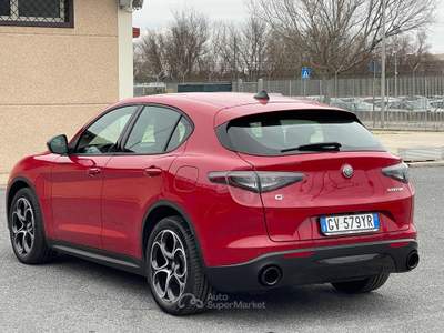 Alfa Romeo Stelvio 2.2 210 CV TD AT8 Q4 Tributo Italiano 18.000km Rosso usata Fiumicino