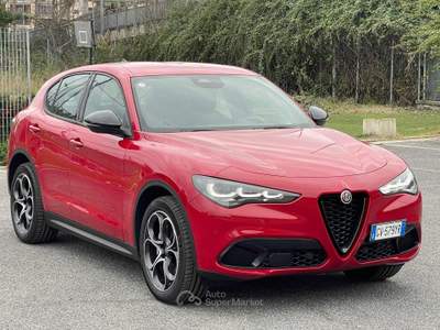 Alfa Romeo Stelvio 2.2 210 CV TD AT8 Q4 Tributo Italiano 18.000km Rosso usata Fiumicino