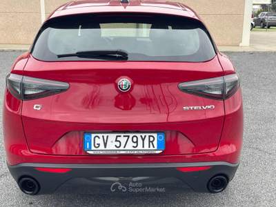 Alfa Romeo Stelvio 2.2 210 CV TD AT8 Q4 Tributo Italiano 18.000km Rosso usata Fiumicino
