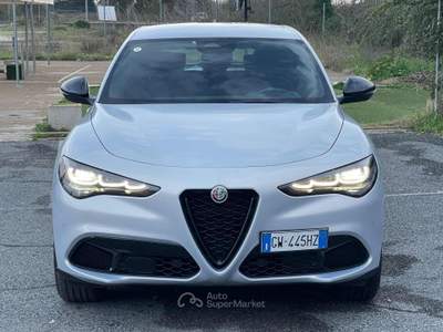 Alfa Romeo Stelvio 2.2 Turbodiesel 210 CV AT8 Q4 Sprint PREZZO VERO Blu/Azzurro usata Fiumicino